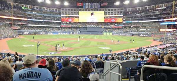 Rogers Centre, section: 123, row: 8, seat: 2