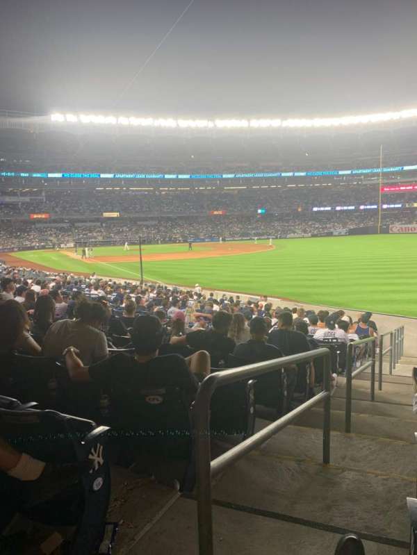Yankee Stadium, section: 108, row: 14, seat: 15