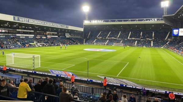 The Hawthorns, row: AA, seat: 18