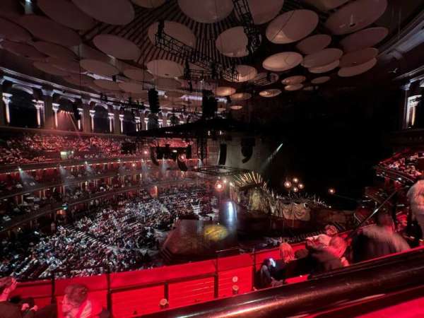 Royal Albert Hall, section: Rausing Circle W, row: 4, seat: 164