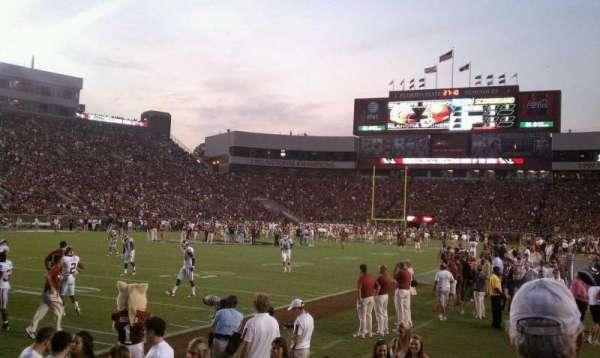 Bobby Bowden Field at Doak Campbell Stadium, section: 113, row: 1