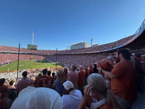 Cotton Bowl, section: 15, row: 42, seat: 28