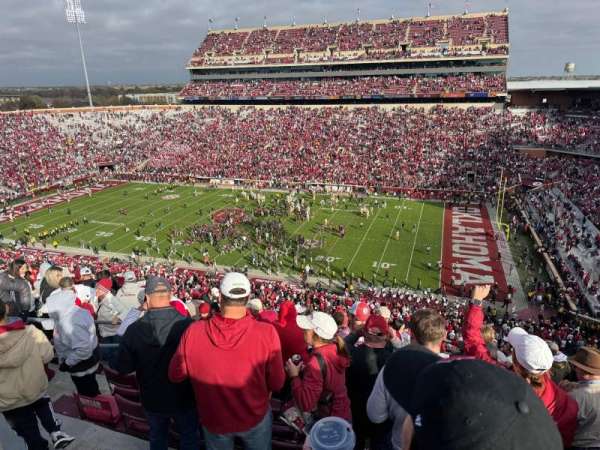 Gaylord Memorial Stadium, section: 102, row: 13, seat: 21