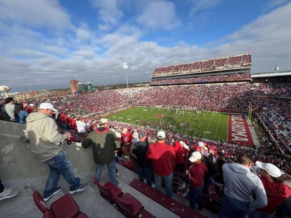 Gaylord Memorial Stadium, section: 102, row: 13, seat: 21