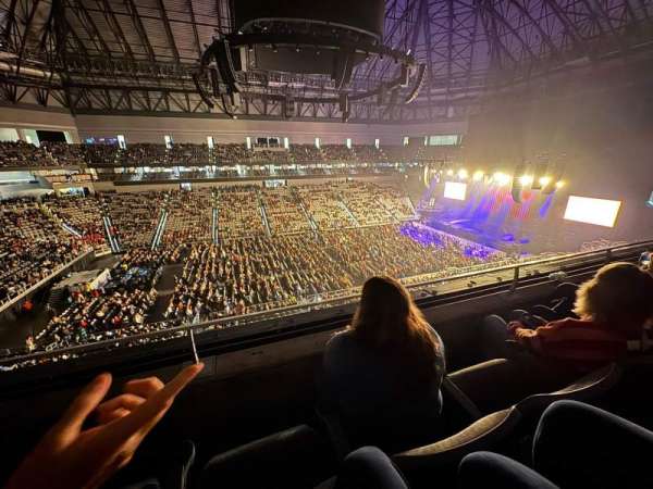 Dickies Arena, section: 208, row: 2, seat: 9
