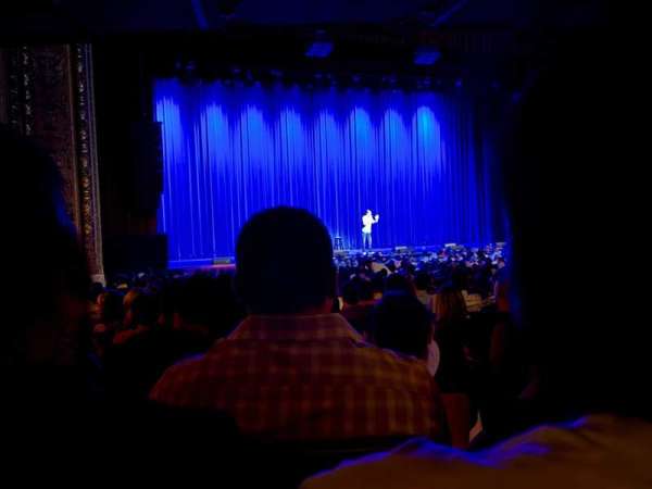 Chicago Theatre, section: MNFL2L, row: Q, seat: 205