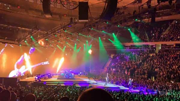 Madison Square Garden, section: 117, row: 9, seat: 19-20