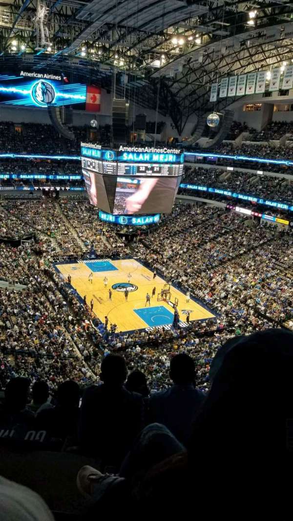 American Airlines Center, section: 320, row: G, seat: 18