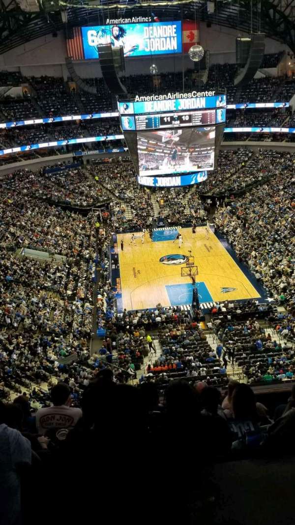 American Airlines Center, section: 319, row: G, seat: 4