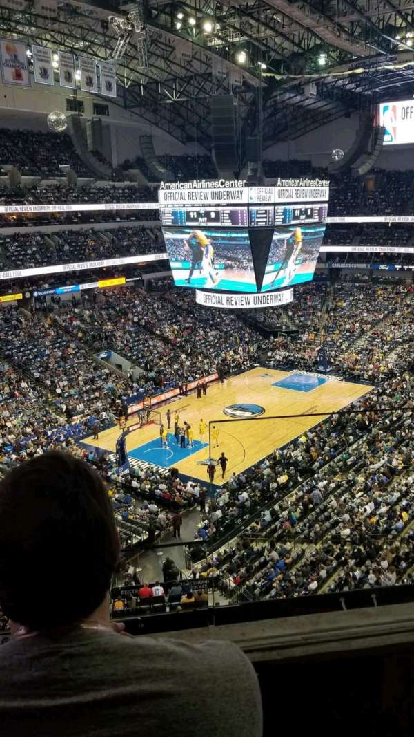 American Airlines Center, section: 315, row: B, seat: 1