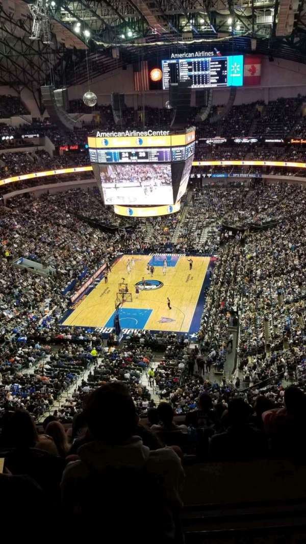 American Airlines Center, section: 317, row: H, seat: 4
