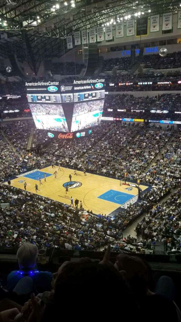 American Airlines Center, section: 323, row: D, seat: 1