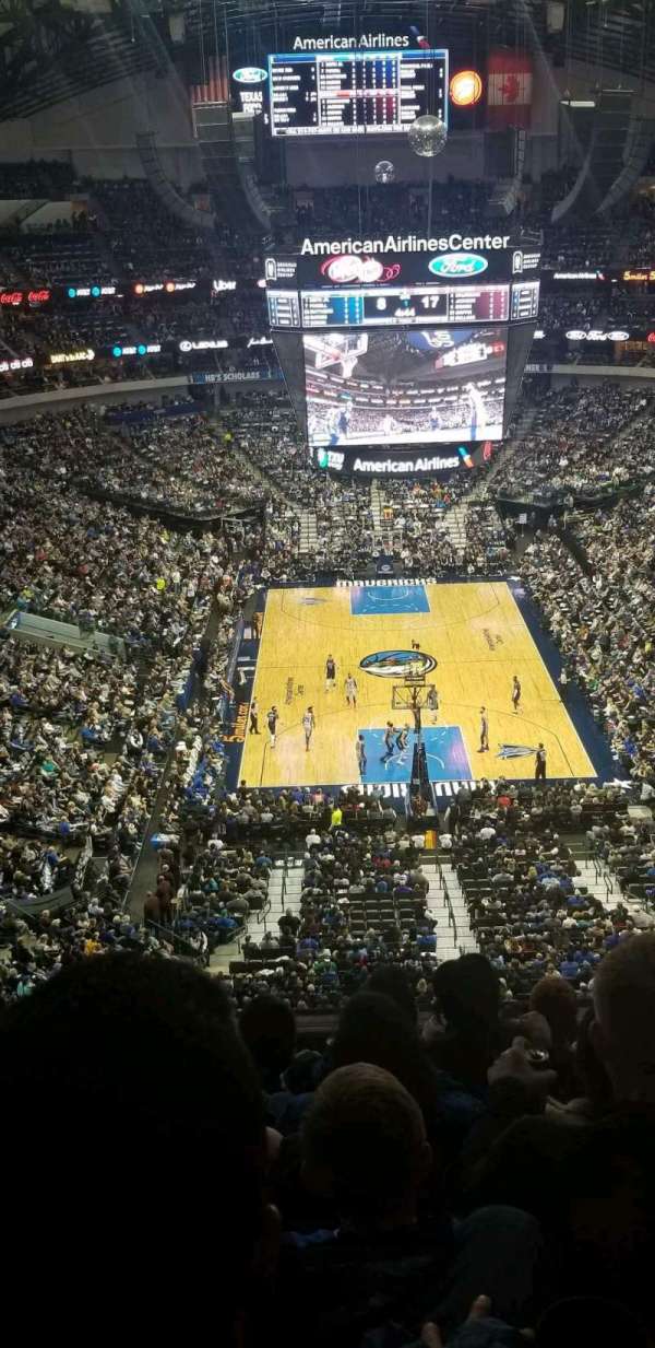 American Airlines Center, section: 318, row: G, seat: 17