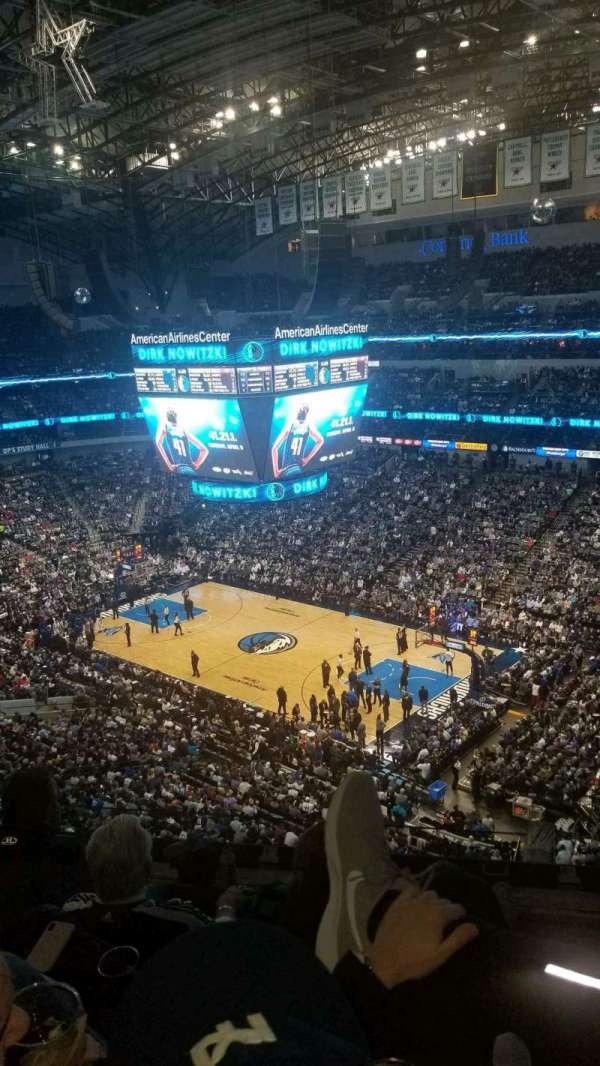 American Airlines Center, section: 323, row: D, seat: 2