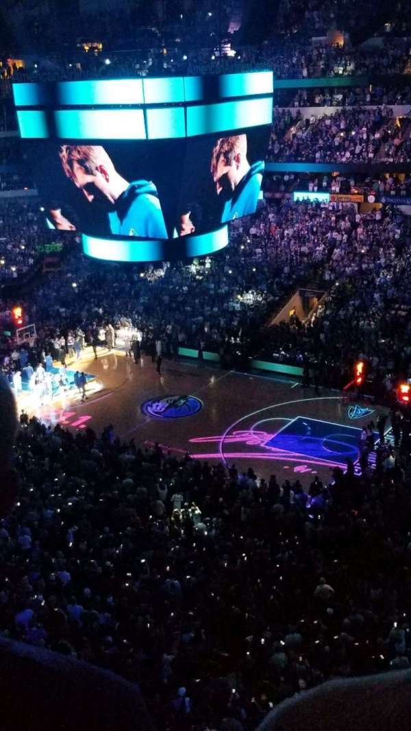 American Airlines Center, section: 307, row: B, seat: 1
