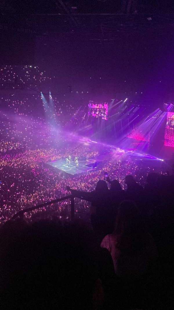 Accor Arena, section: Balcon E, row: 85, seat: 3
