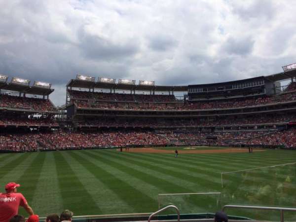 Nationals Park, section: 100, row: G, seat: 8