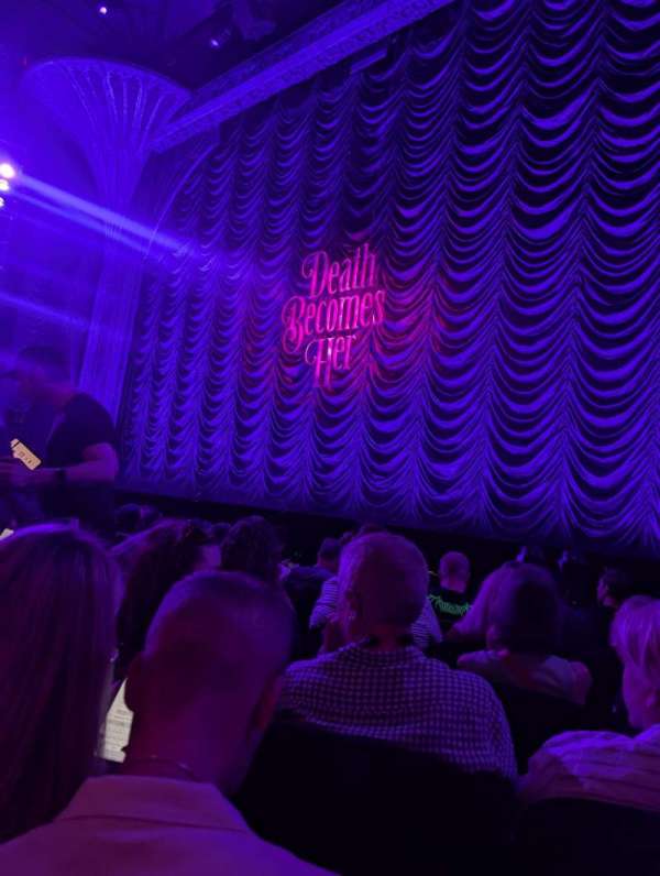 Lunt-Fontanne Theatre, section: Orchestra R, row: G, seat: 10