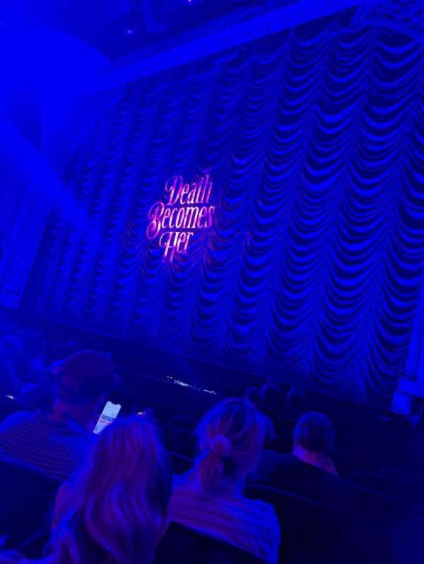 Lunt-Fontanne Theatre, section: Orchestra R, row: G, seat: 12