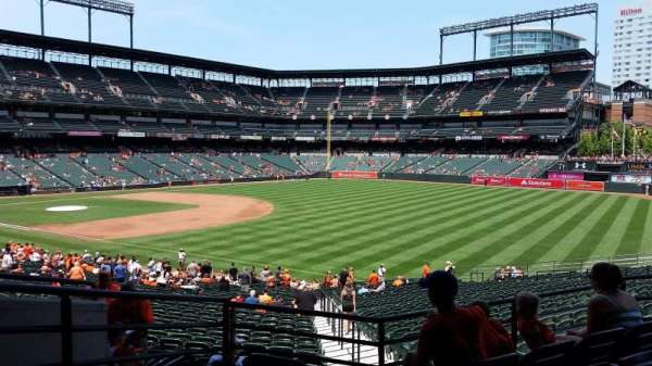 Oriole Park at Camden Yards, section: 9