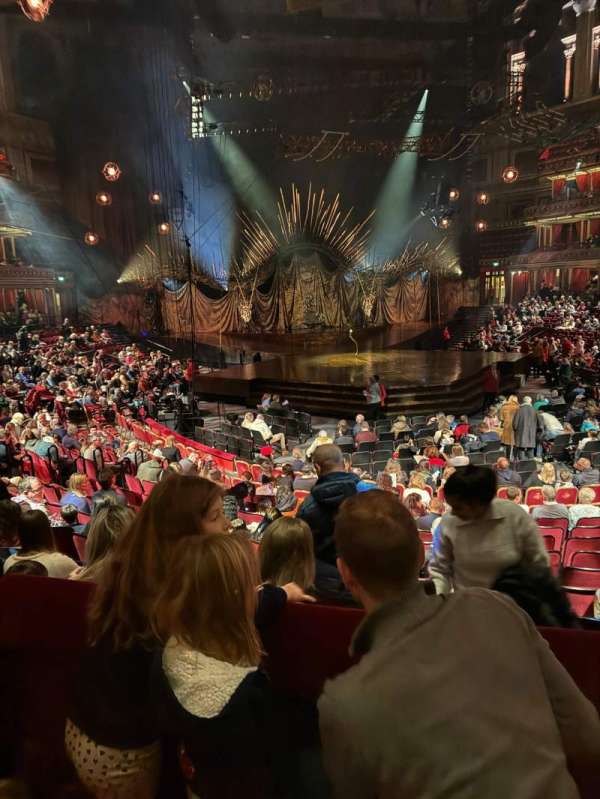 Royal Albert Hall, section: Loggia 16, row: 2, seat: 8