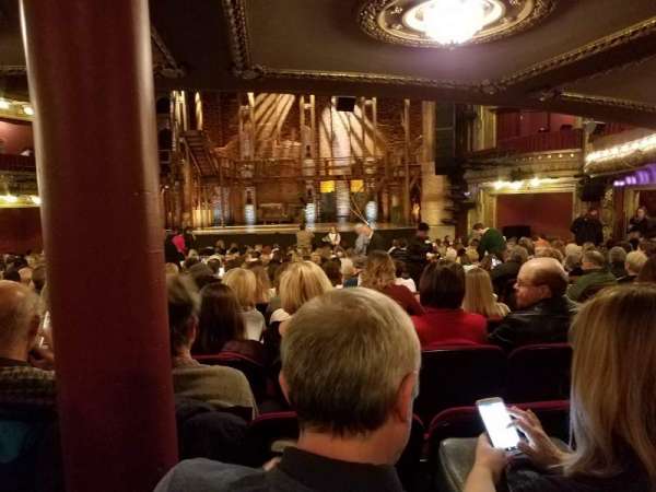 CIBC Theatre, section: Orchestra C, row: Y, seat: 117