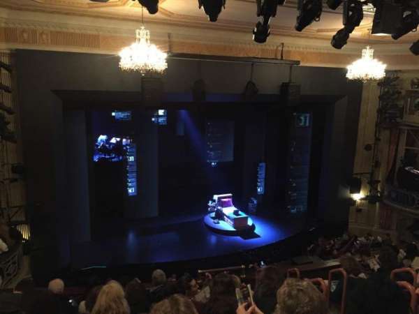 Music Box Theatre, section: Mezzanine L, row: H, seat: 11