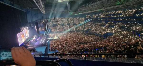 RAC Arena, section: 322, row: Q, seat: 1