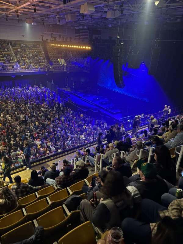 Harrah's Cherokee Center, section: 208, row: J, seat: 5