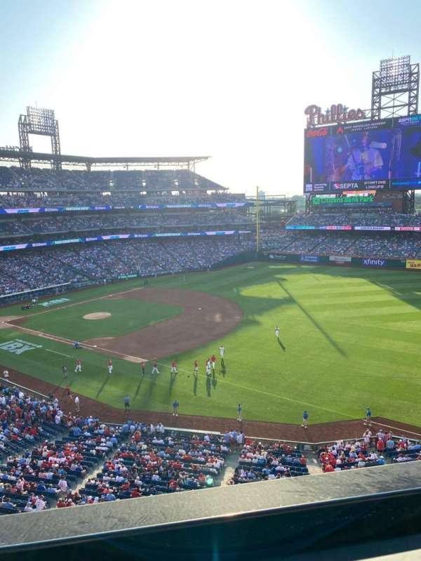 Citizens Bank Park, section: 310, row: 1, seat: 7
