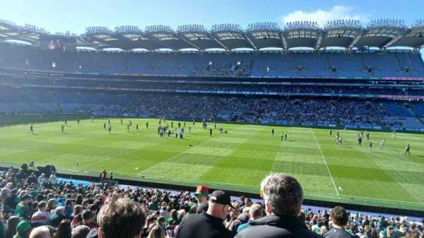 Croke Park, section: 304, row: JJ, seat: 19