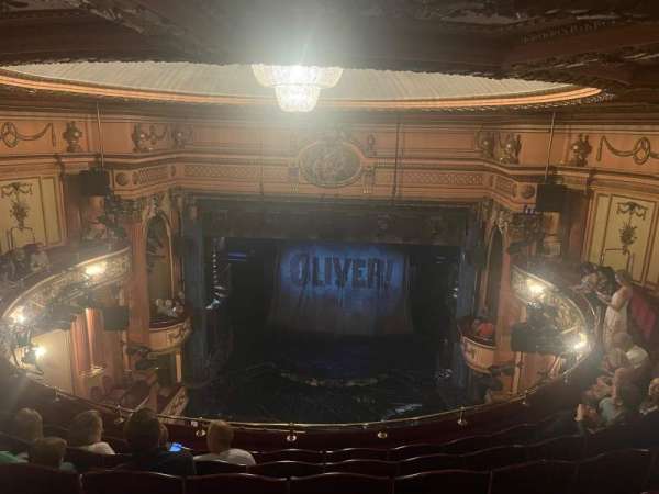 Gielgud Theatre, section: Grand Circle, row: F, seat: 12