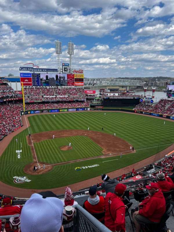 Great American Ball Park, section: 527, row: C, seat: 12