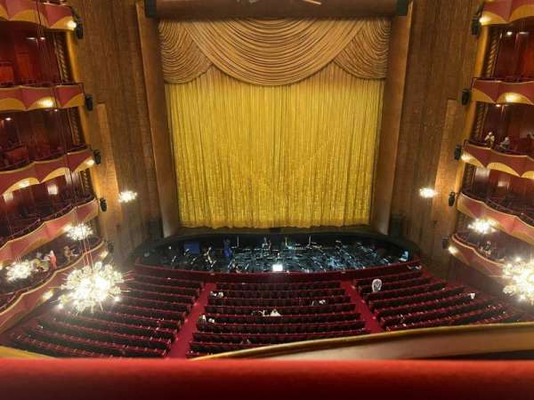 Metropolitan Opera House - Lincoln Center, section: Balcony L, row: A, seat: 101