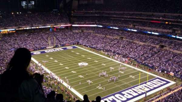 Lucas Oil Stadium, section: 631, row: 16, seat: 5