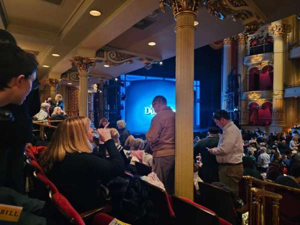 Academy of Music, section: Parquet Circle H, row: W, seat: 35
