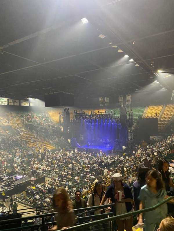 EagleBank Arena, section: 105, row: P, seat: 6