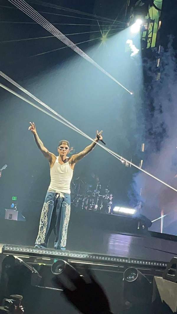 Bridgestone Arena, section: 107, row: EE, seat: 10