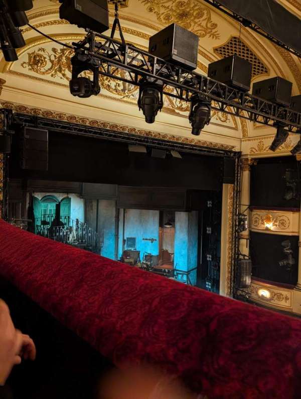 Lyric Theatre, West End, section: Grand Circle, row: A, seat: 39
