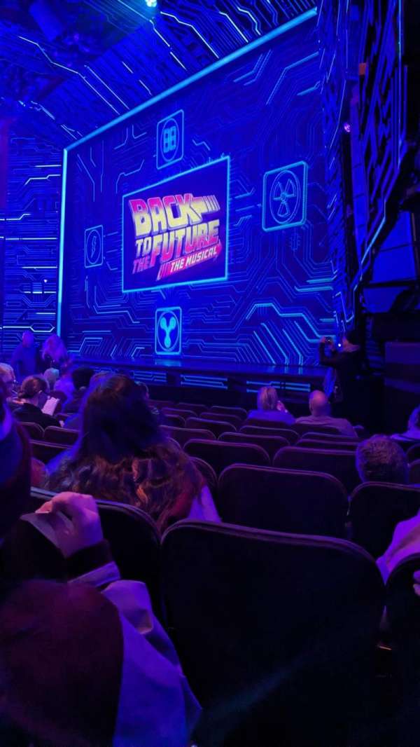 Winter Garden Theatre, section: Orchestra R, row: J, seat: 26