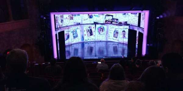 August Wilson Theatre, section: Mezzanine C, row: D, seat: 110
