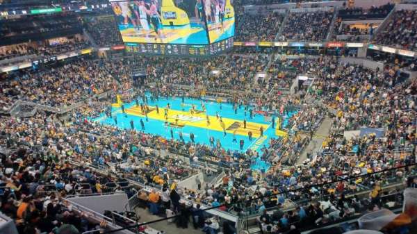 Gainbridge Fieldhouse, section: 222, row: 2, seat: 4