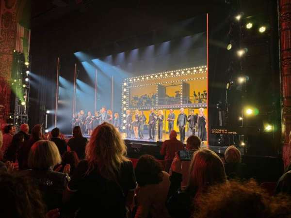 Cadillac Palace Theater, section: Orchestra R, row: G, seat: 12
