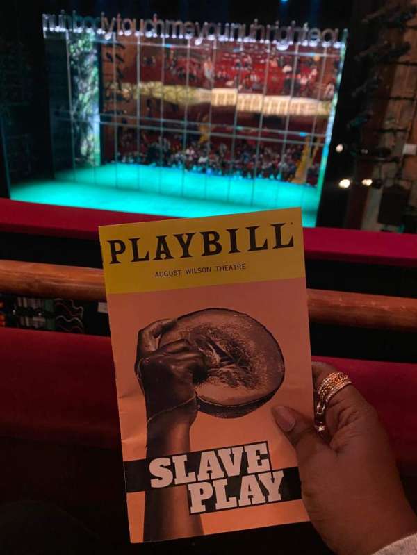August Wilson Theatre, section: Mezzanine R, row: A, seat: 2