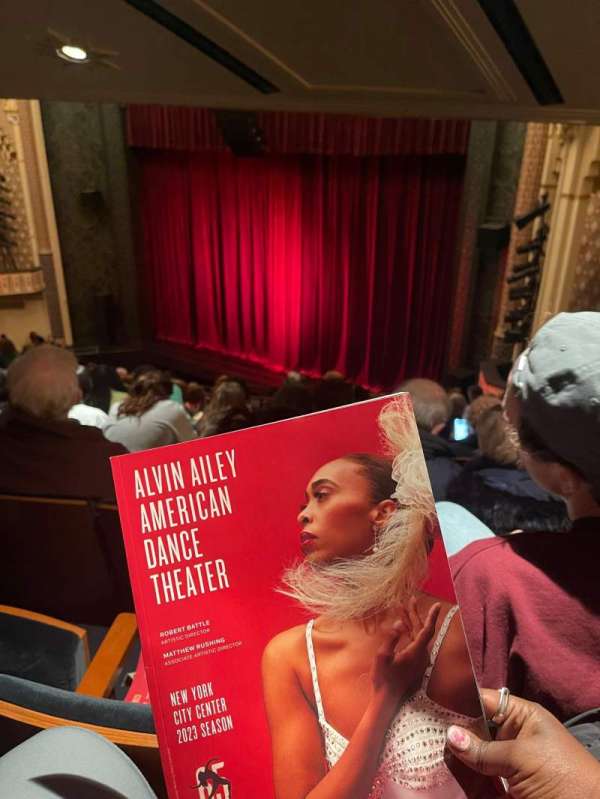Mainstage at the New York City Center, section: Mezzanine, row: G, seat: 20