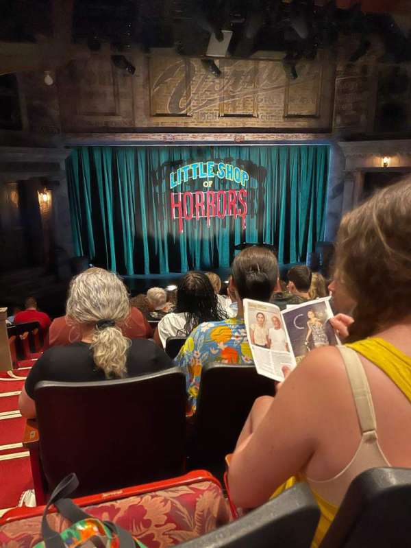 Westside Theatre Upstairs, section: Orchestra C, row: M, seat: 112