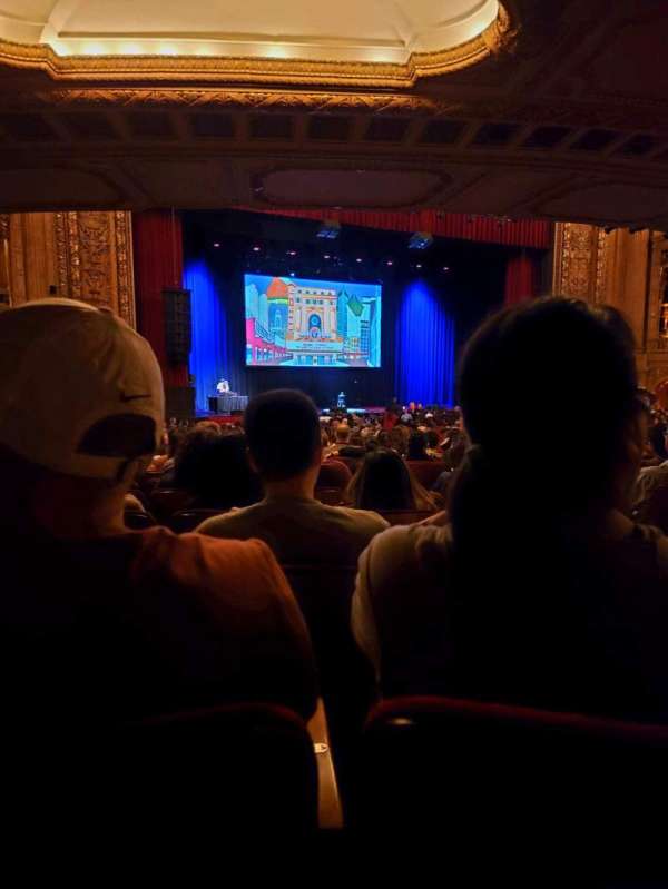 Chicago Theatre, section: MNFL2L, row: P, seat: 205