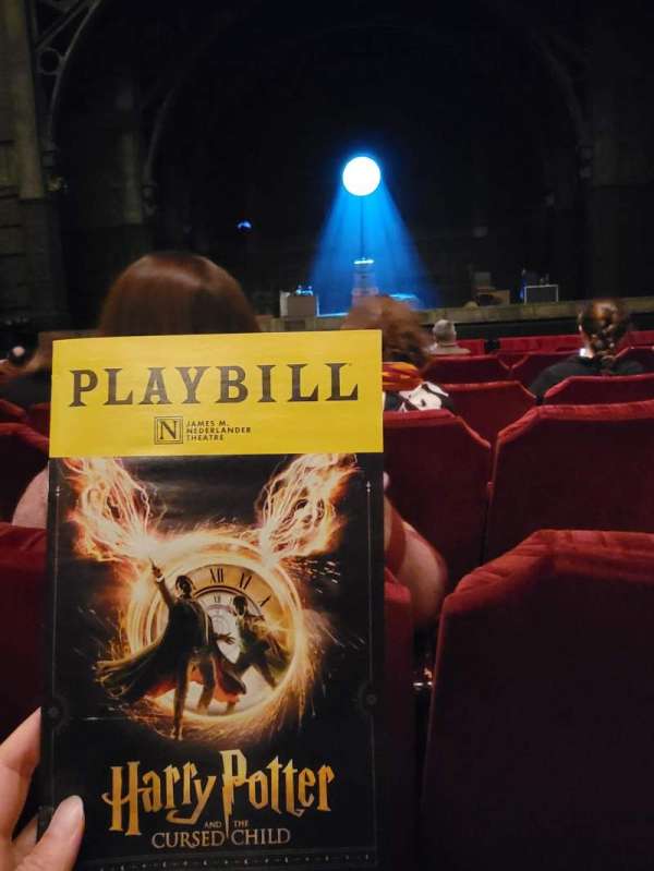 James M. Nederlander Theatre, section: Orchestra C, row: G, seat: 109