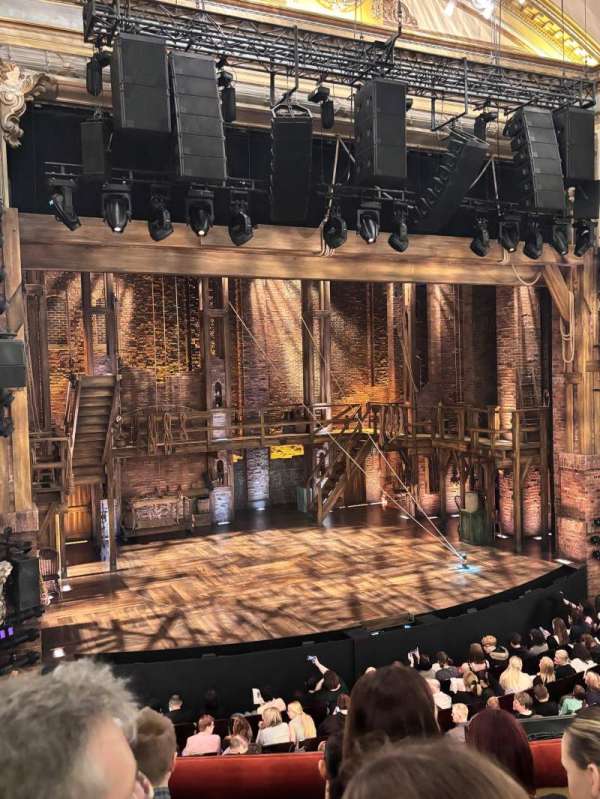 Victoria Palace Theatre, section: Royal Circle, row: D, seat: 34