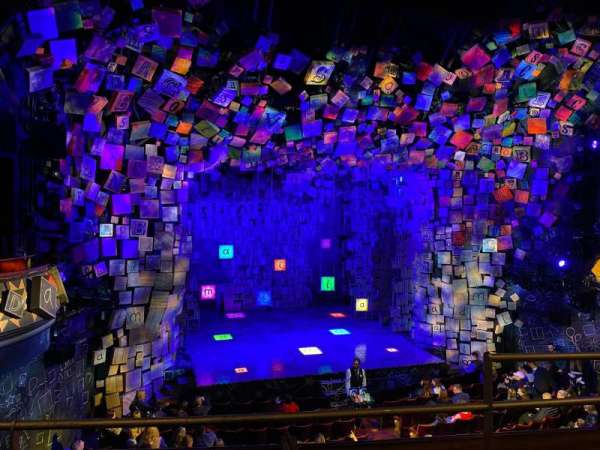 Cambridge Theatre, section: Dress Circle, row: B, seat: 25